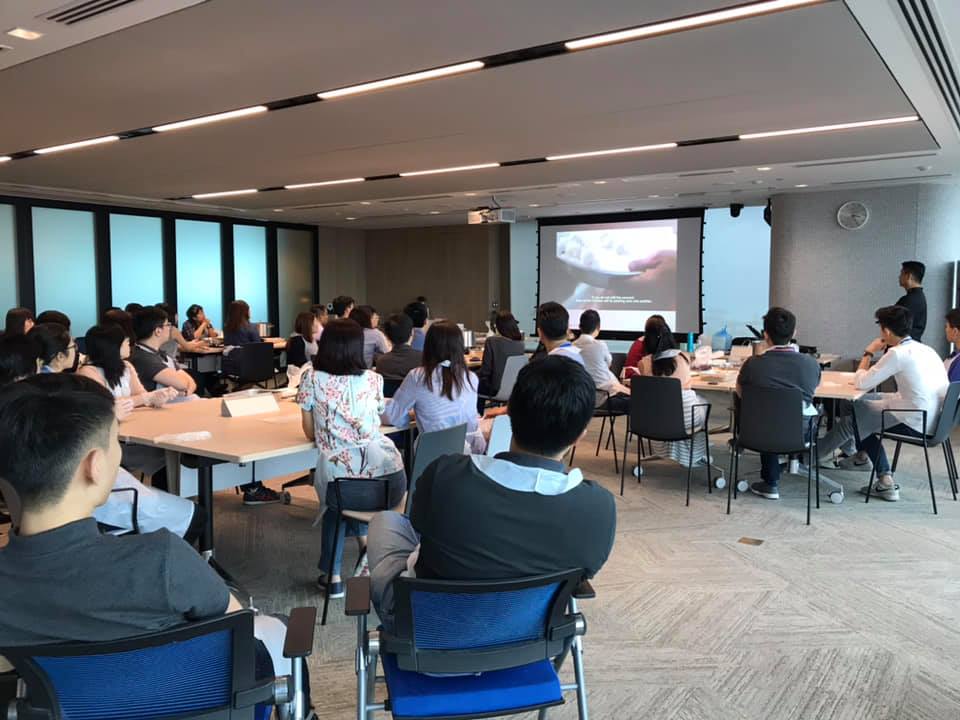Kueh-making workshop at GIC Capital Tower